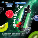 Hayati Pro Max Shisha 15000+ Puffs Disposable Vape