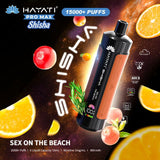 Hayati Pro Max Shisha 15000+ Puffs Disposable Vape