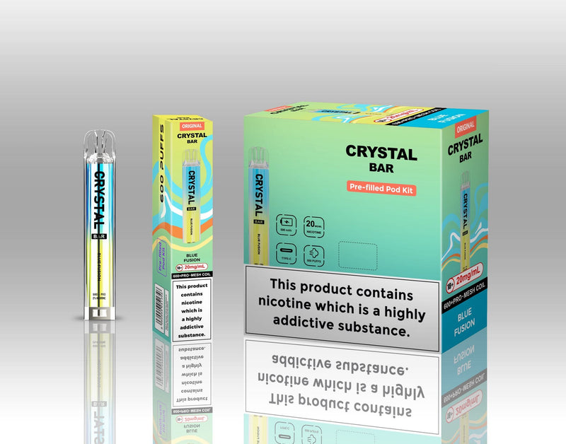 Crsytal Bar 600 Puff Prefilled Pod Kit - From £4.45