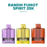 RandM Fumot Spirit 25K, 25000 Puffs Prefilled Pods - Starting From  £8.99