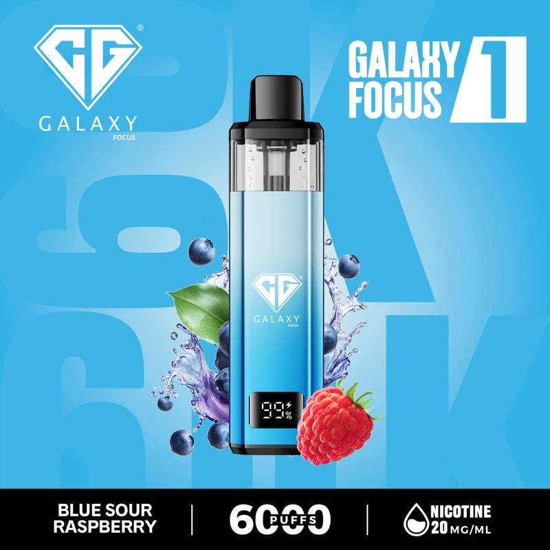 Galaxy Focus 1 ,6k Puffs prefilled pod kit - From £5.99