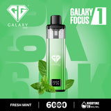 Galaxy Focus 1 ,6k Puffs prefilled pod kit - From £5.99