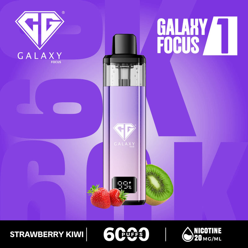 Galaxy Focus 1 ,6k Puffs prefilled pod kit - From £5.99