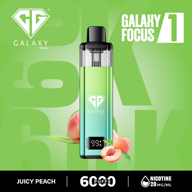 Galaxy Focus 1 ,6k Puffs prefilled pod kit - From £5.99
