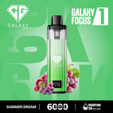 Galaxy Focus 1 ,6k Puffs prefilled pod kit - From £5.99