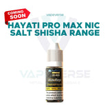 Hayati Pro Max Nic Salt Shisha Range