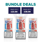HQD Glow Pro 12k Prefilled Pod kit bundle deals