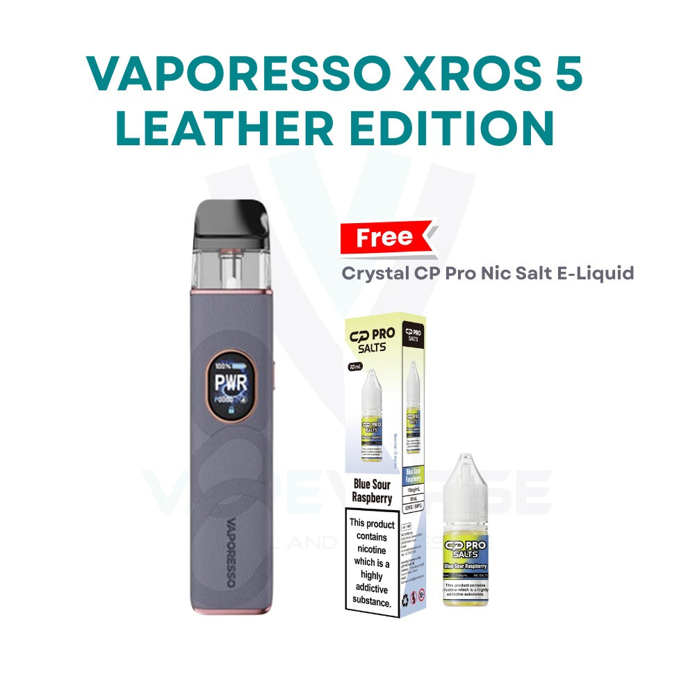 Vaporesso Xros 5 Leather Edition Pod Kit 1500mAh, COREX 3.0 Vaporesso Xros 5 Leather Edition Pod Kit 1500mAh, COREX 3.0