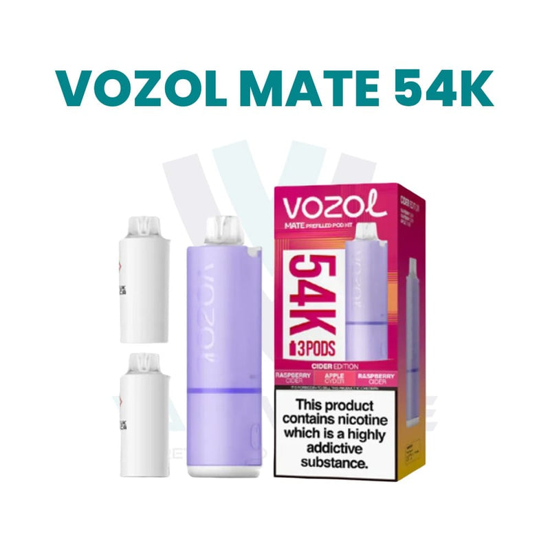 Vozol Mate 54K Prefilled Pod Kit - Starting From £12.50