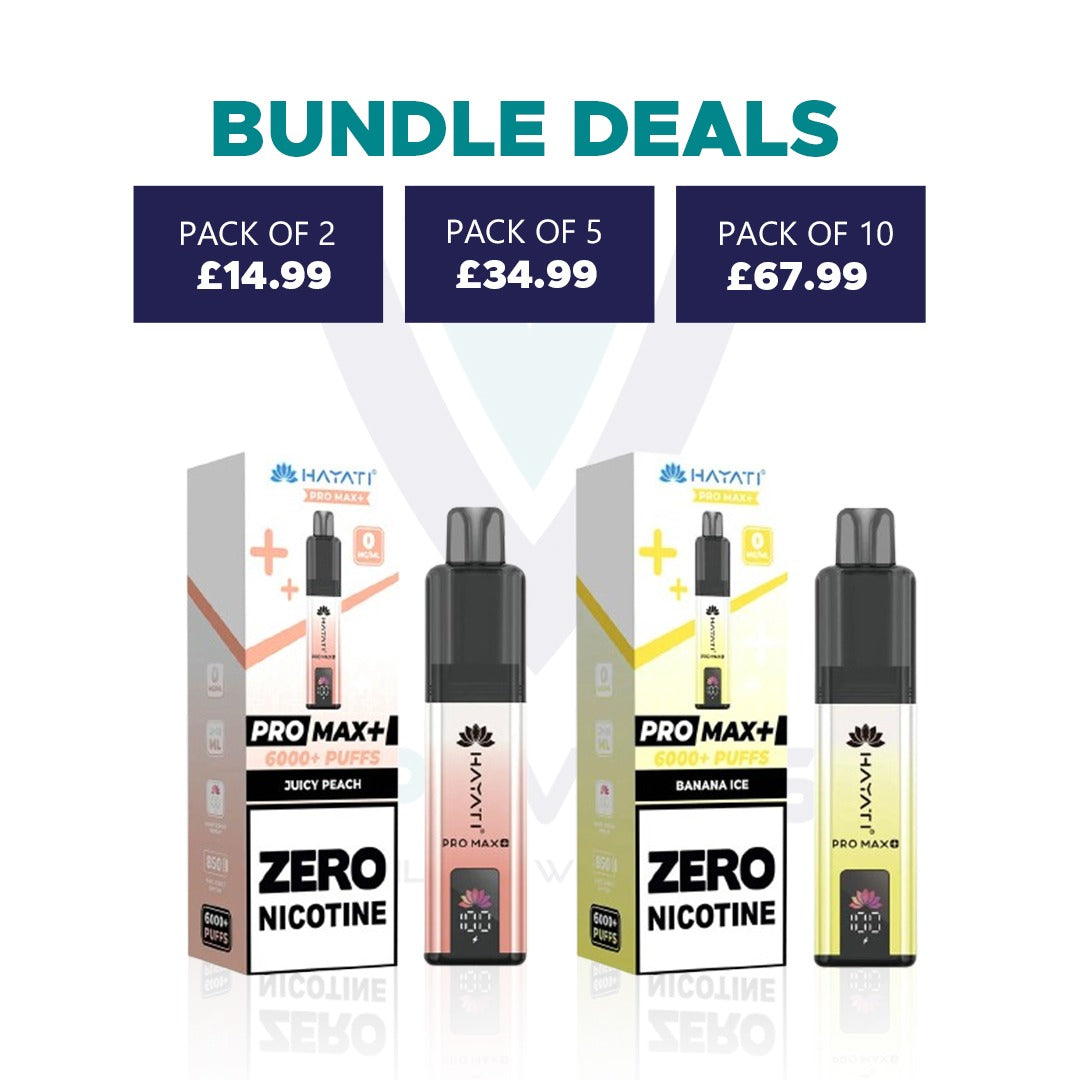HAYATI PROMAX 6000 PLUS KIT 0MG (ZERO NICOTINE)