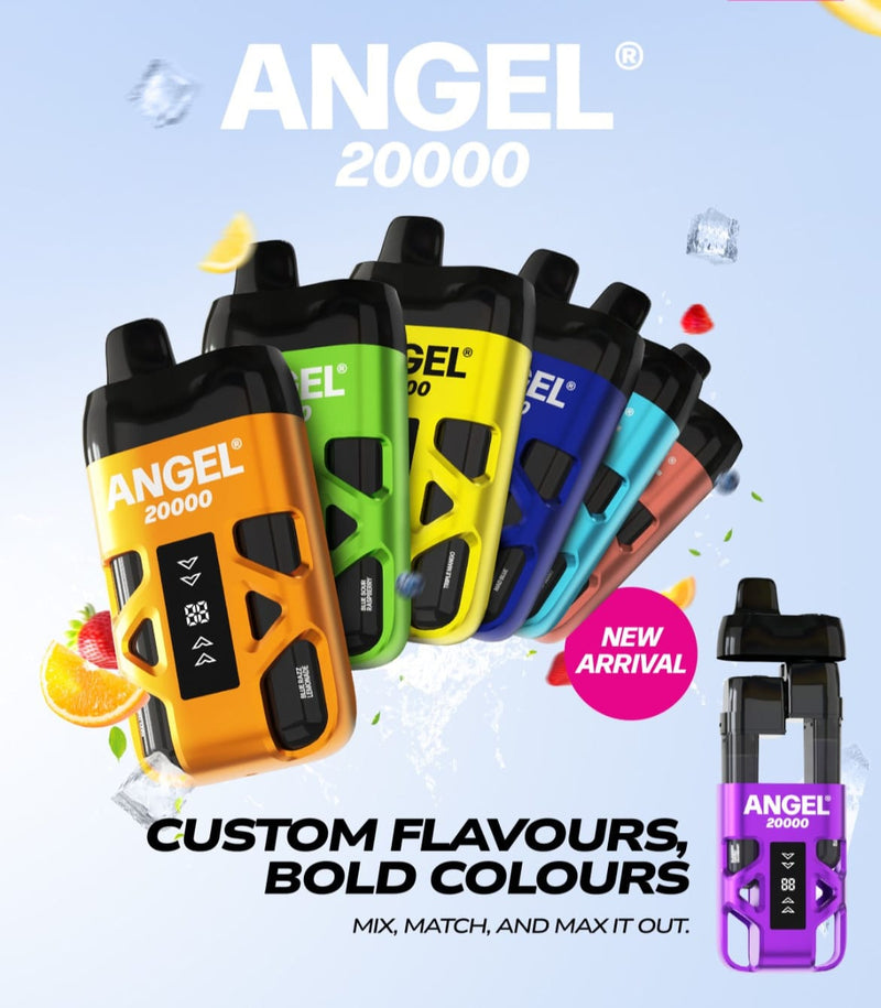 Vapes Bars Angel 20k, 20000 Puffs Prefilled Pod Kit - Starting From £10.00
