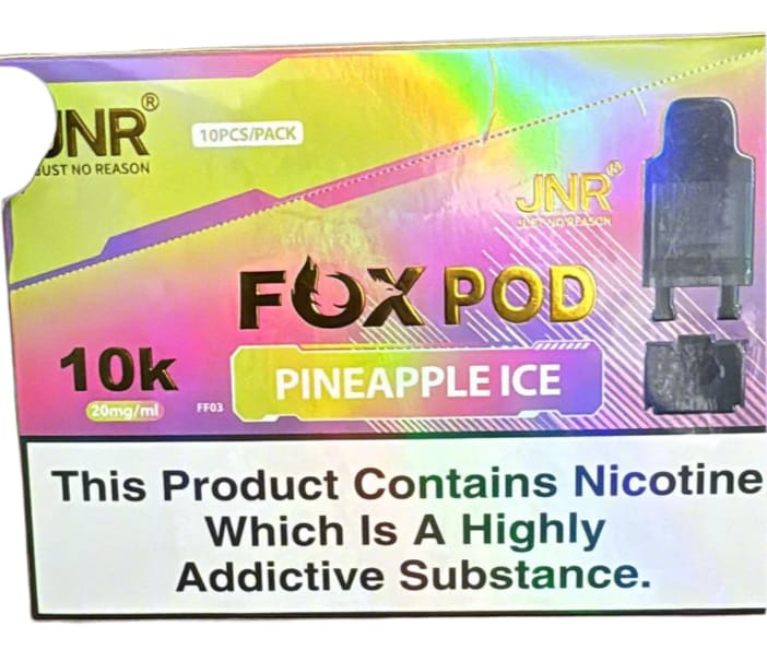 JNR Fox 10K Refill Pod - Starting From £7.50
