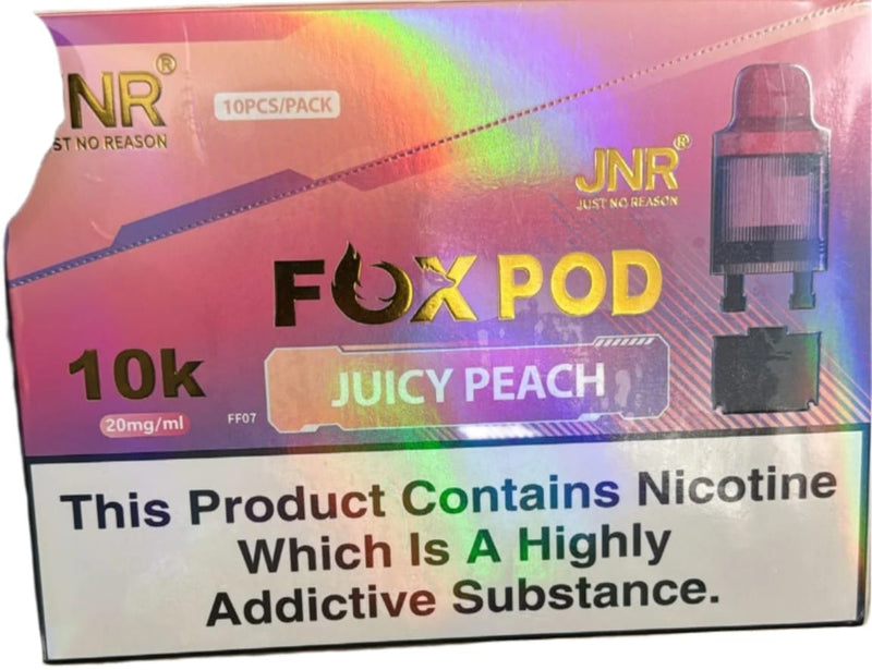 JNR Fox 10K Refill Pod - Starting From £7.50