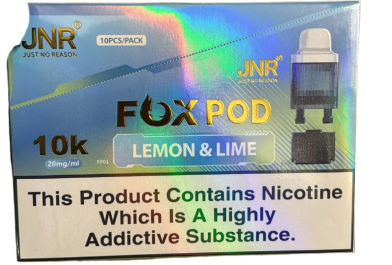 JNR Fox 10K Refill Pod - Starting From £7.50