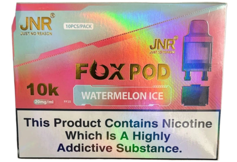 JNR Fox 10K Refill Pod - Starting From £7.50