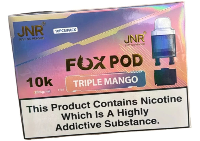 JNR Fox 10K Refill Pod - Starting From £7.50