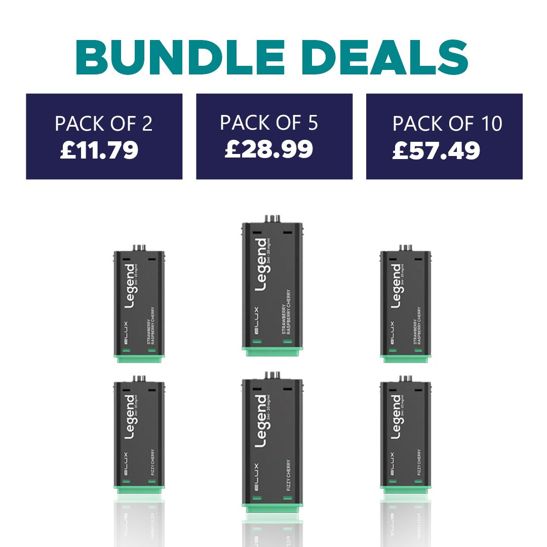 Elux Legend 1500 2-in-1 Replacement/Refill Pods | Starting From 5.75 Elux Legend 1500 2-in-1 Replacement/Refill Pods | Starting From 5.75