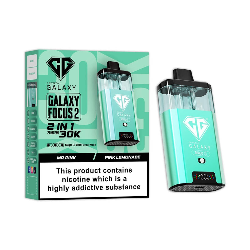 Crystal Galaxy 30k Focus 2 Prefilled Vape Kit - From £10.70