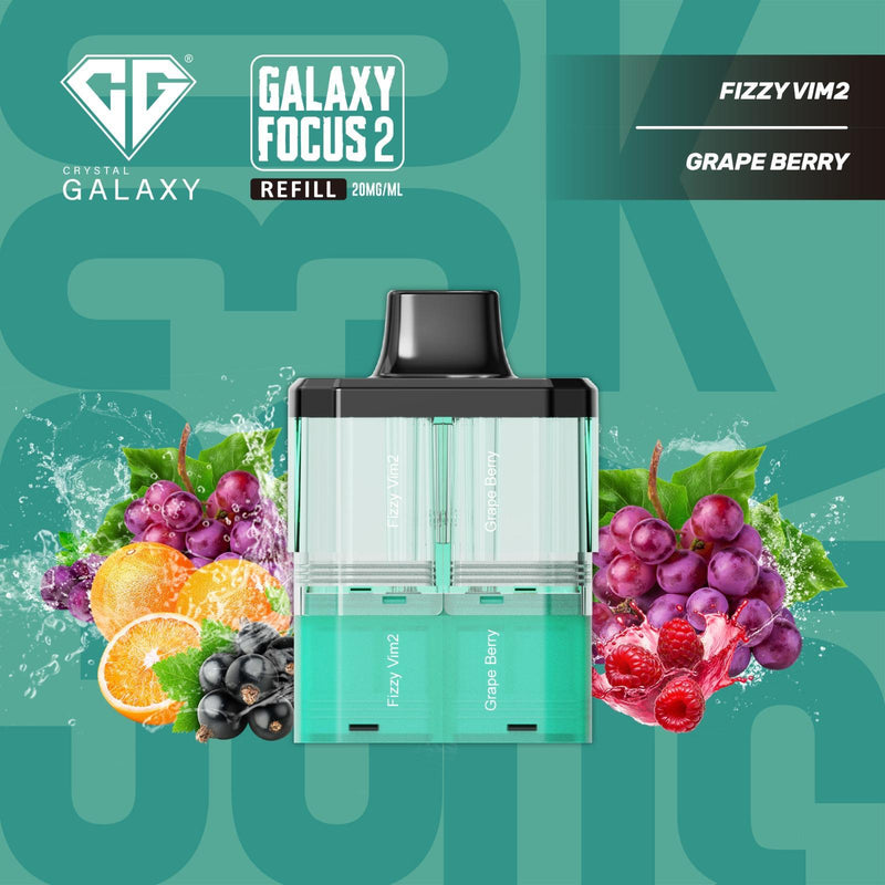 Crystal Galaxy Focus 2 30k Replacement Pack of 5