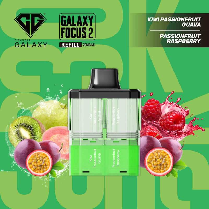 Crystal Galaxy Focus 2 30k Replacement Pack of 5
