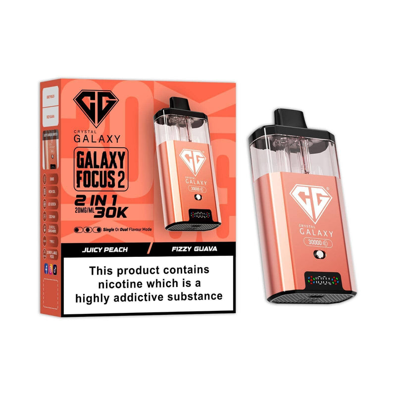 Crystal Galaxy 30k Focus 2 Prefilled Vape Kit - From £10.70