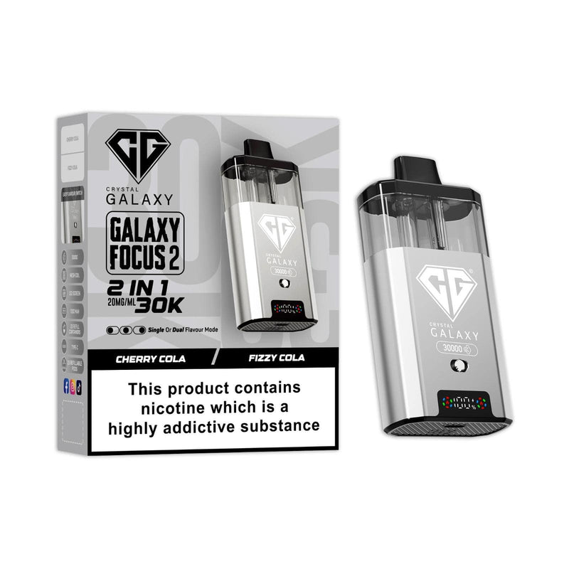 Crystal Galaxy 30k Focus 2 Prefilled Vape Kit - From £10.70