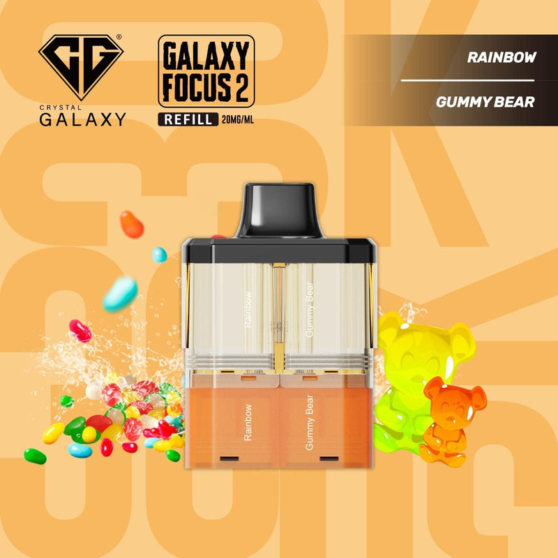 Crystal Galaxy Focus 2 30k Replacement Pack of 5