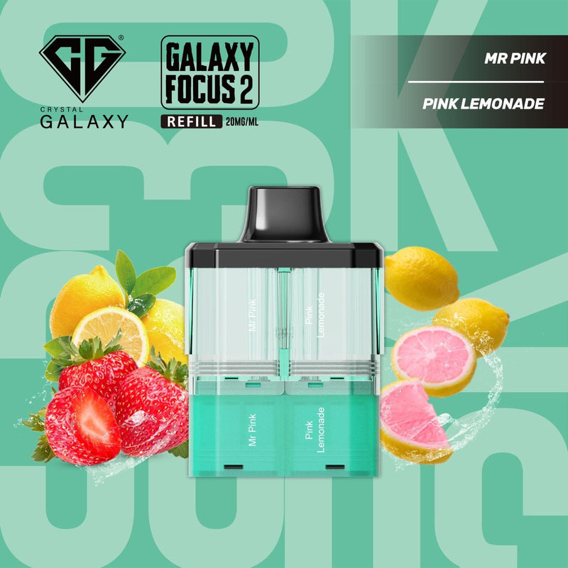Crystal Galaxy Focus 2 30k Replacement Pack of 5