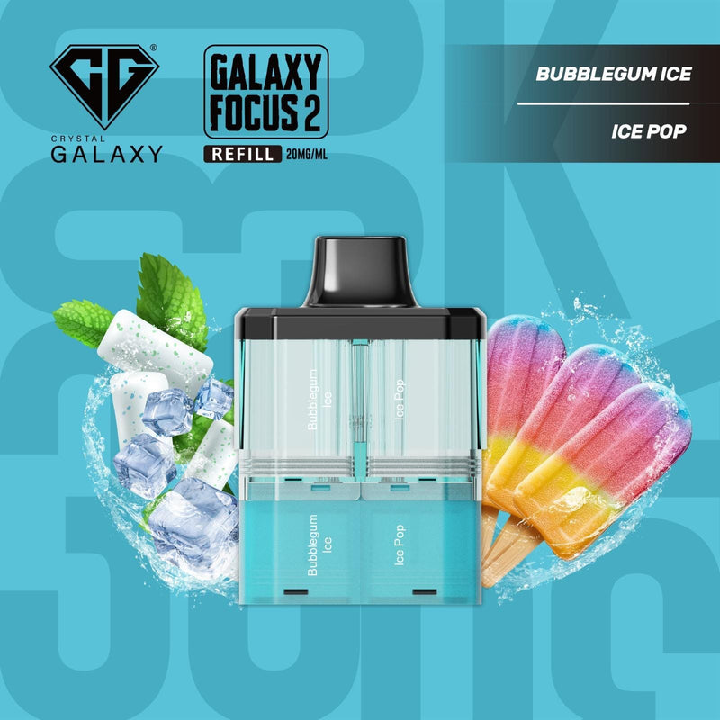 Crystal Galaxy Focus 2 30k Replacement Pack of 5