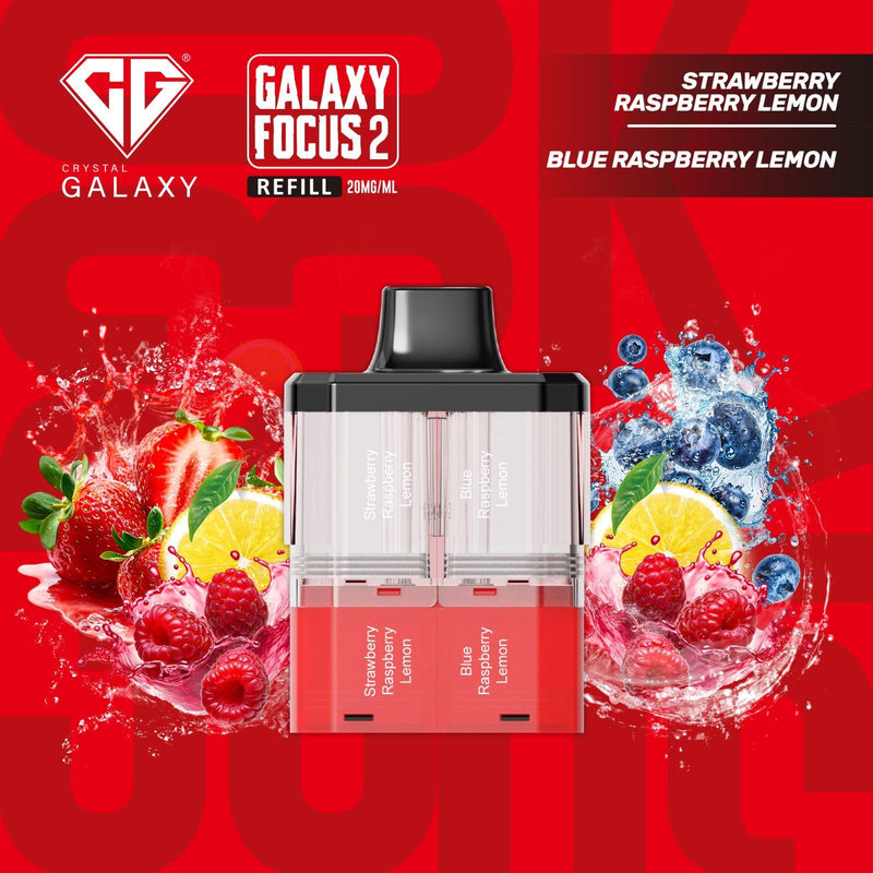 Crystal Galaxy Focus 2 30K Prefilled Refill Pods 