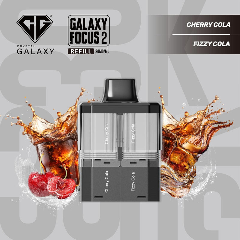 Crystal Galaxy Focus 2 30k Replacement Pack of 5