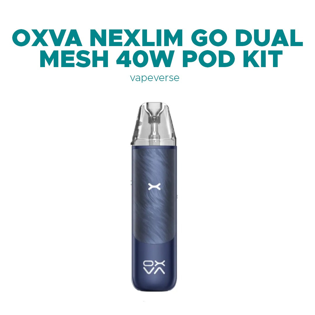 Oxva Nexlim Go Dual Mesh 40W Pod Kit | From 12.49 Oxva Nexlim Go Dual Mesh 40W Pod Kit | From 12.49