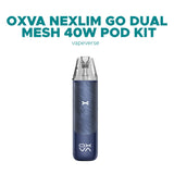 Oxva Nexlim Go Dual Mesh 40W Pod Kit - From £12.49