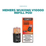 Memers Wukong v10000 Refill Pod - £5.99 Only