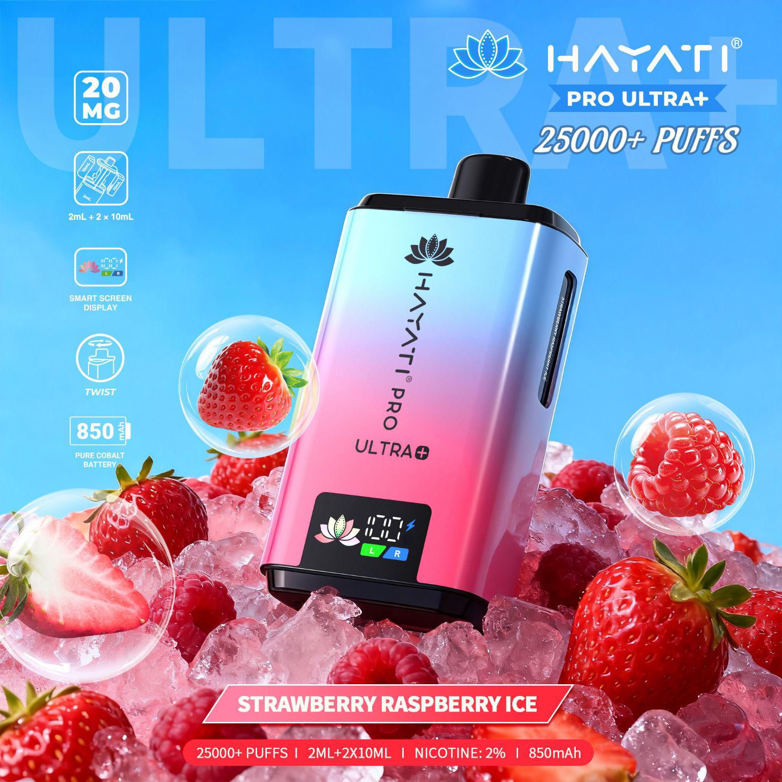 Hayati 25k Pro Ultra Plus 25000 Puffs Pod Kit | From 8.99 Hayati 25k Pro Ultra Plus 25000 Puffs Pod Kit | From 8.99