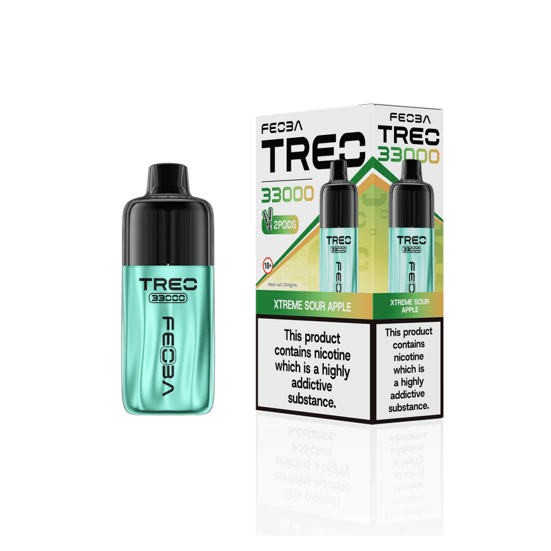 Feoba Treo 33K, 33000 Puffs Prefilled Pod Vape Kit - Starting From £8.99