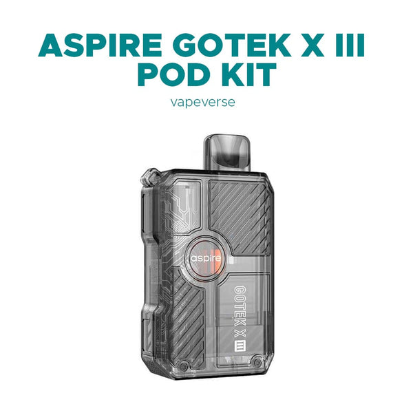 Aspire Gotek X III Pod Kit - From £11.89
