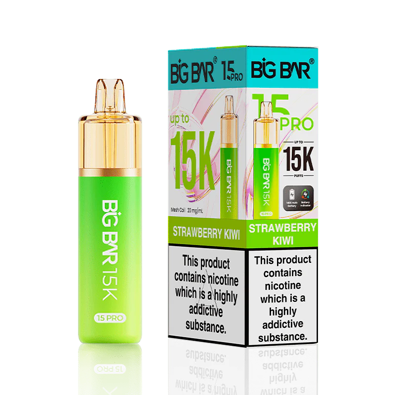 Big Bar 15K Pro, 15,000 Puffs Prefilled Pod Kit