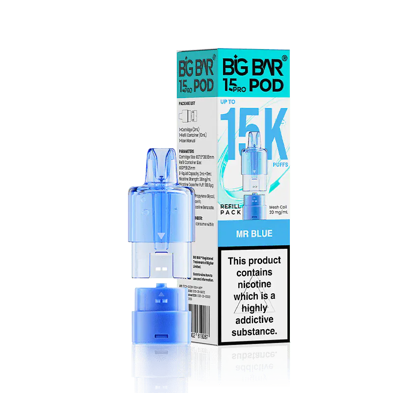 Big Bar 15K Pro Prefilled Pod Refill