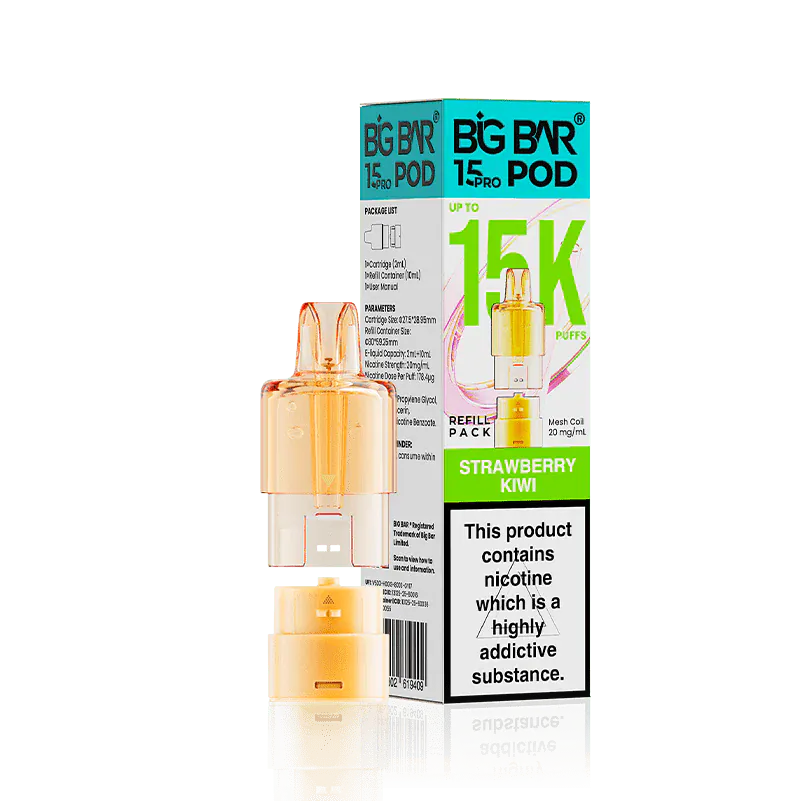 Big Bar 15K Pro Prefilled Pod Refill