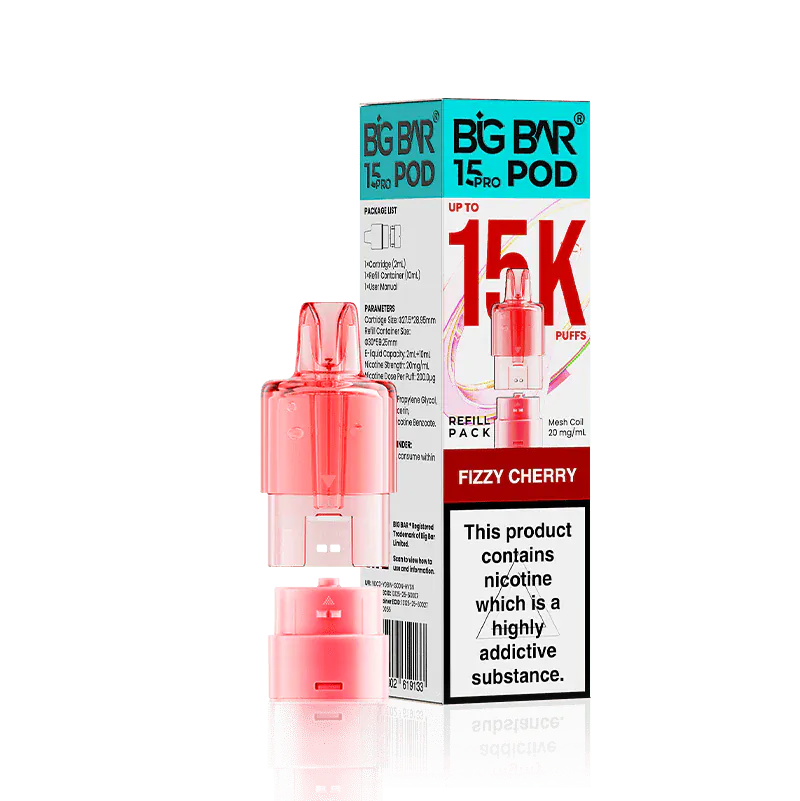 Big Bar 15K Pro Prefilled Pod Refill
