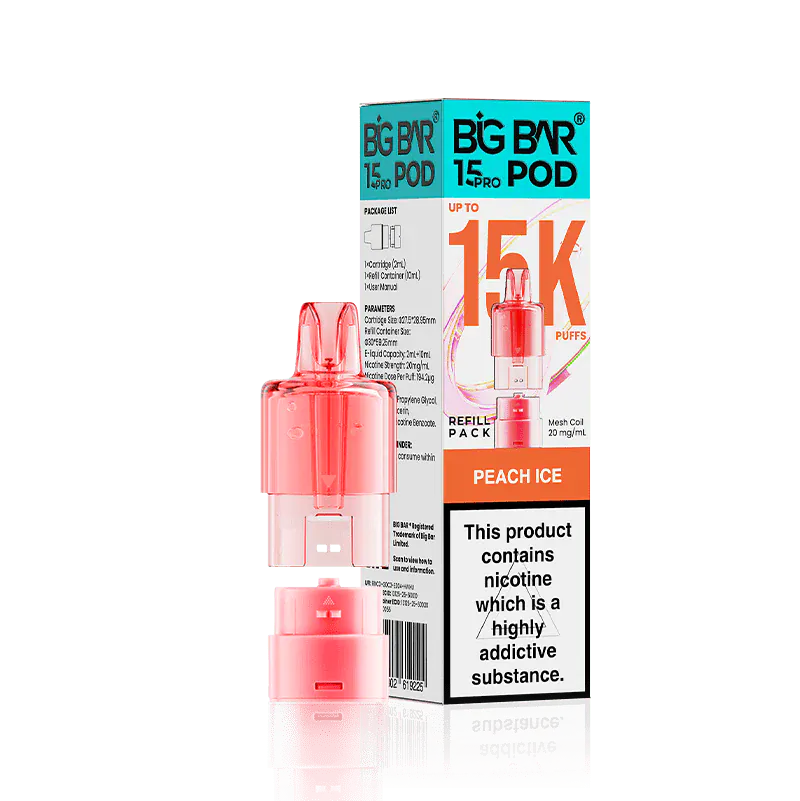 Big Bar 15K Pro Prefilled Pod Refill