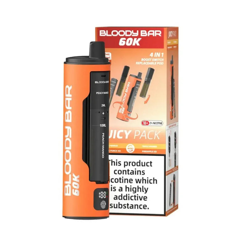 Bloody Bar 60K Puffs 4 in 1 Prefilled Pod Kit - Starting From £13.85