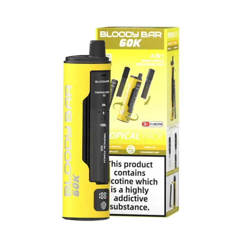 Bloody Bar 60K Puffs 4 in 1 Prefilled Pod Kit - Starting From £13.85
