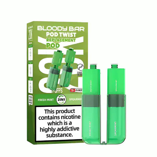 Bloody Bar 20K Ultra Twist Prefilled Refill Pods - From £6.50