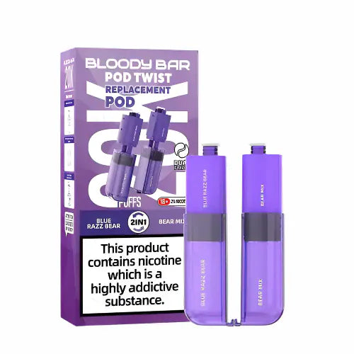 Bloody Bar 20K Ultra Twist Prefilled Refill Pods - From £6.50