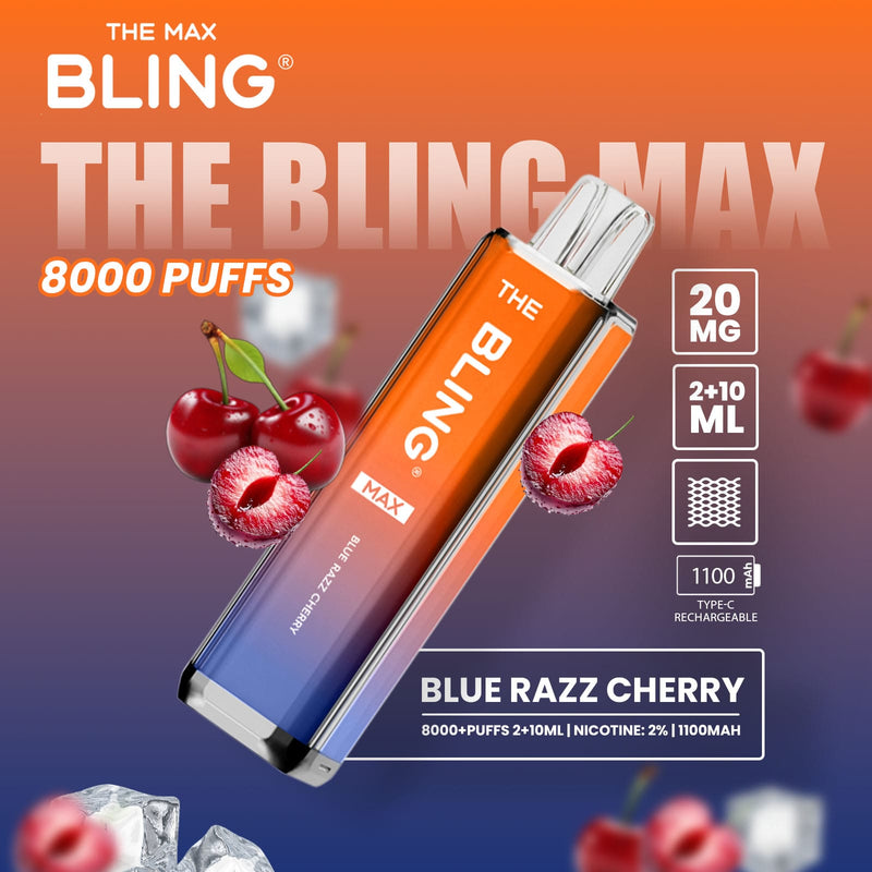 The Crystal Bling Max 8kPuffs Prefilled Pod vape