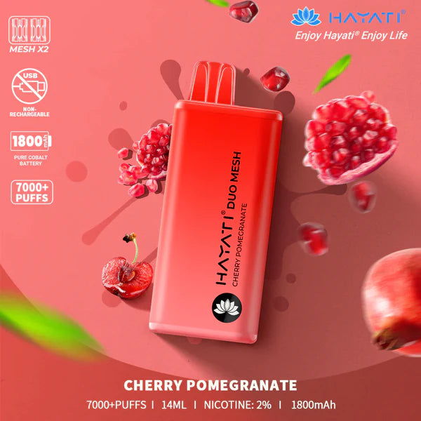 Hayati Duo Mesh 7000 Puffs Disposable Vape - Starting From £10.00