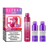 Elfbar Plus 50 , 50k puffs prefilled pod kit - From £ 11.99