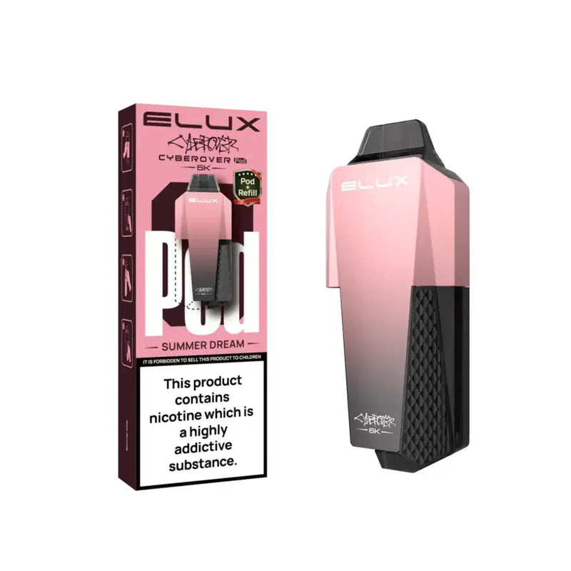 Elux Cyberover 6000, 6k Refill Pods - Starting From £2.99